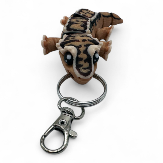 Брелок-игрушка Чубатый геккон Crested Gecko [FDM-печать] - изображение 3