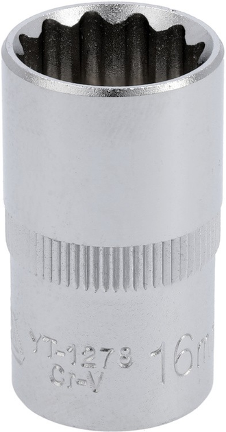 Nasadka YATO dwunastokątna 1/2" 16 mm (YT-1278) - obraz 1