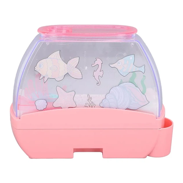 Музыкальный аквариум детский ночник озвучка сказки песни подсветка bluetooth Happy Aquarium Fish Tank - изображение 5