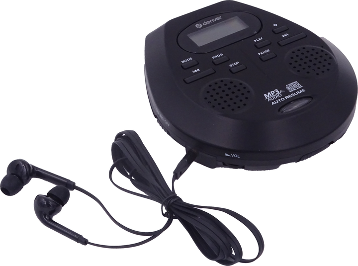 Odtwarzacz MP3 CD Denver DMP-395B Black - obraz 5