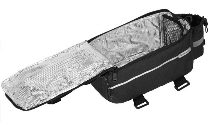 Sakwa rowerowa na bagażnik Springos BA0036 8.5L Czarna (5907719448053) - obraz 2