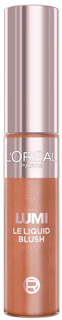 Róż w płynie L'Oréal Lumi Le Liquid Blush 627 Glowy Warm Peach 10 ml (30188525) - obraz 1