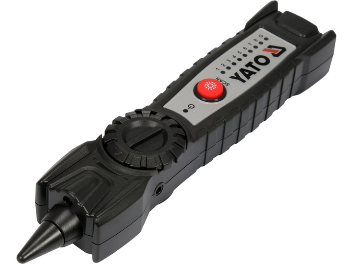 Lokalizator kabli i tester przewodów sieciowych RJ11 RJ45 Yato odporny na zakłócenia YT-73137 (5906083093876) - obraz 7