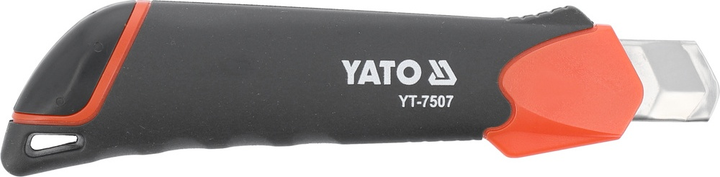 Nożyk z ostrzem łamanym YATO 18 mm (YT-7507) - obraz 2