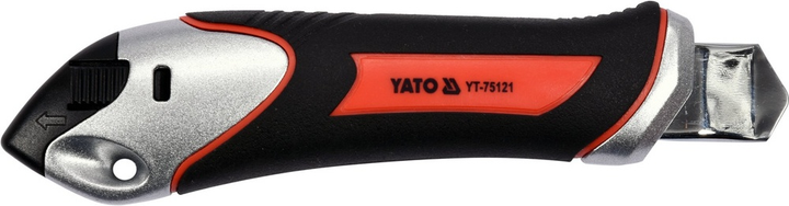 Nożyk z ostrzem łamanym YATO 18 mm (YT-75121) - obraz 2