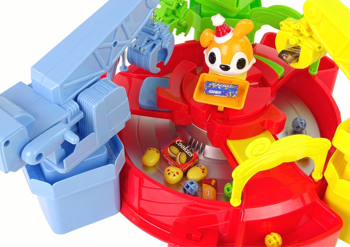 Аркадна гра Lean Toys Ловець цукерок обертовий (5905515351560) - зображення 4