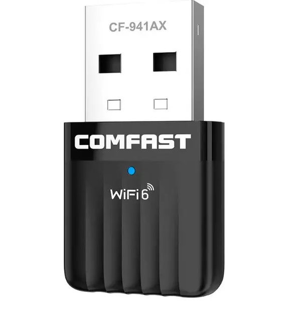 Беспроводной сетевой адаптер COMFAST WiFi6 CF-941AX 300 Мбит/с AX600 - Фото 3 Беспроводной сетевой адаптер COMFAST WiFi6 CF-941AX 300 Мбит/с AX600 - изображение 3