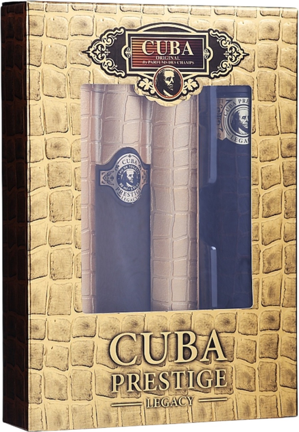 Zestaw męski Cuba Prestige Legacy Woda toaletowa 90 ml + Woda toaletowa 35 ml (5425017736172) - obraz 1