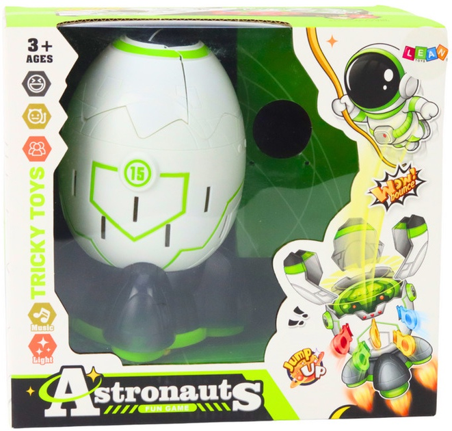 Інтерактивна іграшка Lean Toys Консоль Космонавт Різнокольорова (5905991006121) - зображення 1