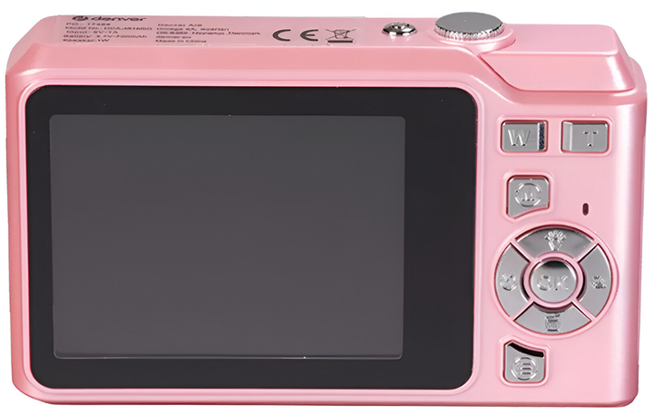 Фотоапарат Denver KCA-4818RO 48 MP 2.8" 5Mpix CMOS Rose - зображення 2