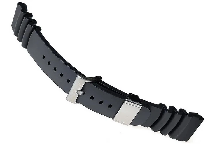 Резиновый ремешок BROS DESIGN – DIVER gum 22 мм metal loop для часов Seiko, Casio, Orient - изображение 6