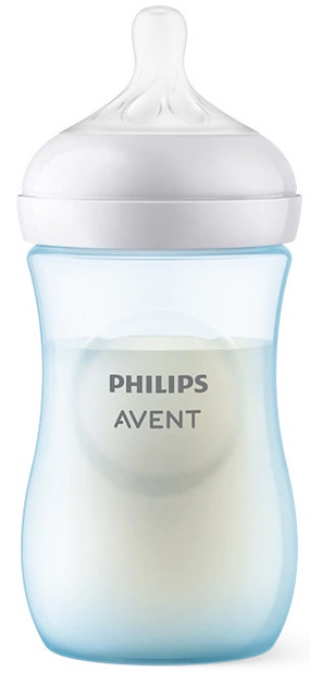 Пляшечка для годування Philips Avent Natural Response 260 мл 1м+ Блакитна SCY903/21 (8710103989677) - зображення 3