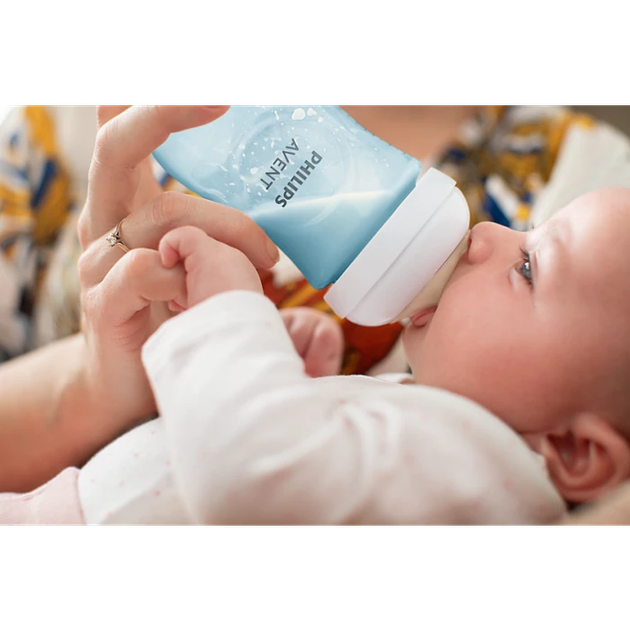 Пляшечка для годування Philips Avent Natural Response 260 мл 1м+ Блакитна SCY903/21 (8710103989677) - зображення 12