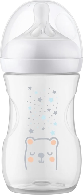 Пляшечка для годування Philips Avent Natural Response 260 мл 1м+ Ведмежа SCY673/82 (8710103990420) - зображення 3