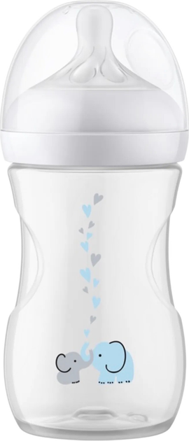 Пляшечка для годування Philips AVENT Natural Response 260 мл 1м+ Слоник SCY673/81 (8710103990406) - зображення 4