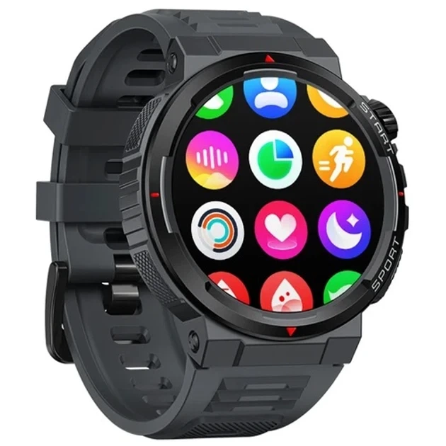 Умные Смарт-часы Zeblaze ARES 3 PLUS Black - Фото 2 Умные Смарт-часы Zeblaze ARES 3 PLUS Black - изображение 2
