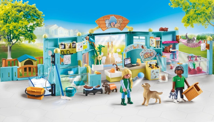 Набір іграшок Playmobil My Life Готель для тварин (71742) (4008789717429) - зображення 2