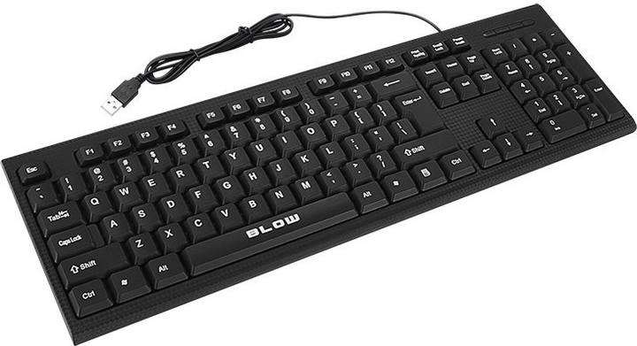 Клавіатура дротова Blow KP-106 USB Black (84-206#) - зображення 2