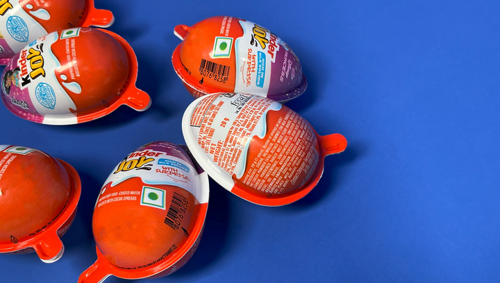 Набір Шоколадне Яйце 4шт Kinder Joy Disney Princess 20g - зображення 4