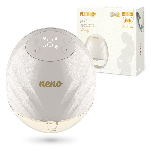 Електронний молоковідсмоктувач Neno Perla handsfree трифазний бездротовий (NEN-MAM-LK015) 120 мл (5902479675565) - зображення 4
