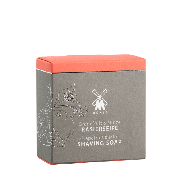 Твёрдое мыло для бритья Muhle Grapefruit & Mint 65 г - изображение 4