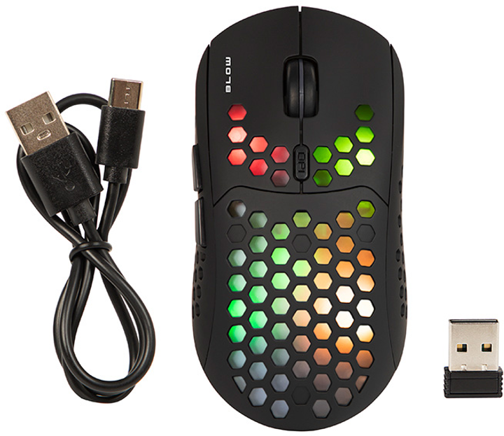 Mysz Blow Flash Wireless Black (84-056#) - obraz 4