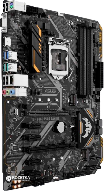 Материнская плата Asus TUF B360-Plus Gaming (s1151, Intel B360, PCI-Ex16) - изображение 4