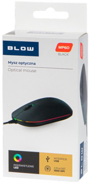 Миша Blow MP-60 USB Black (5900804118442) - зображення 3