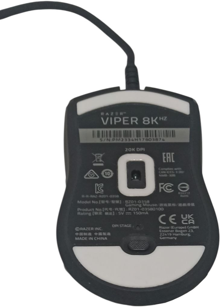 Mysz RAZER Viper 8KHz (RZ01-03580100-R3M1) (955555911929915) - Outlet - obraz 2