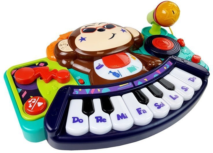 Інтерактивне піаніно для немовляти Lean Toys DJ Мавпочка 7379 (5908275998921) - зображення 4