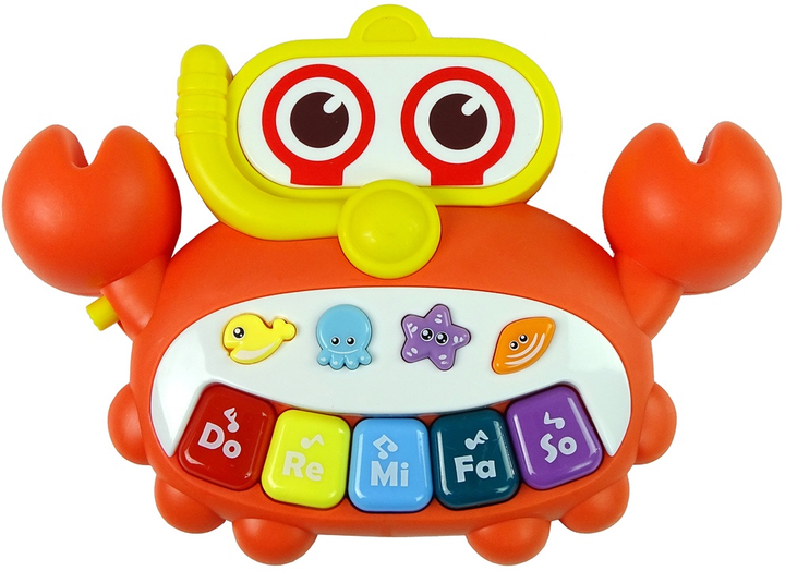 Muzyczne Pianinko Lean Toys Zwierzątka morskie 9433 (5904204754538) - obraz 3