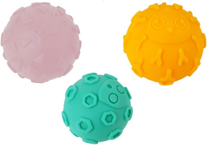 Сенсорні кульки LEAN Toys 6 шт 7157 (5904665996171) - зображення 4