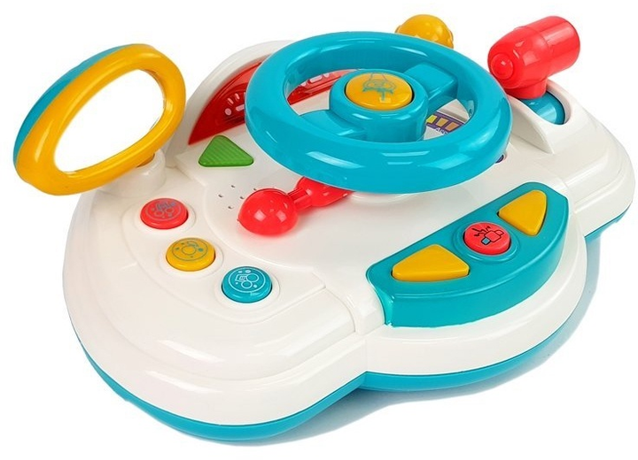 Kierownica interaktywna LEAN Toys z klaksonem 8491 (5903802458800) - obraz 4