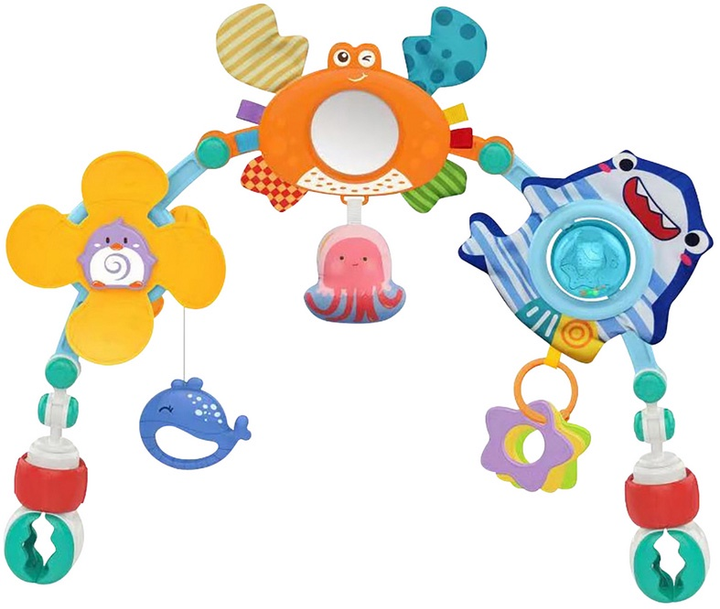 Zawieszka-bujaczek na łóżeczko LEAN Toys Zwierzęta Morskie ocean 20452 (5905991027393) - obraz 3
