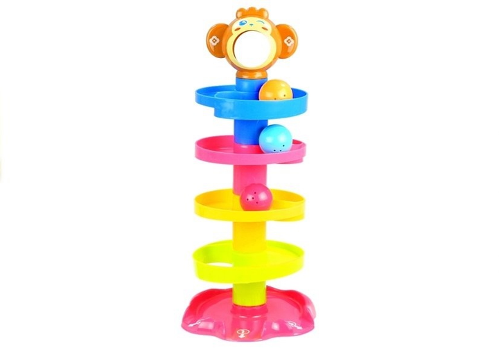 Sorter edukacyjny dla malucha LEAN Toys z małpką 2404 (5904665997659) - obraz 6