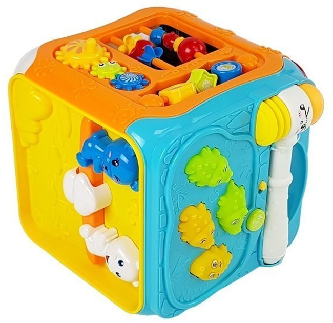 Sorter edukacyjny dla niemowląt LEAN Toys z dźwiękami i światłami 8303 (5903802456820) - obraz 4