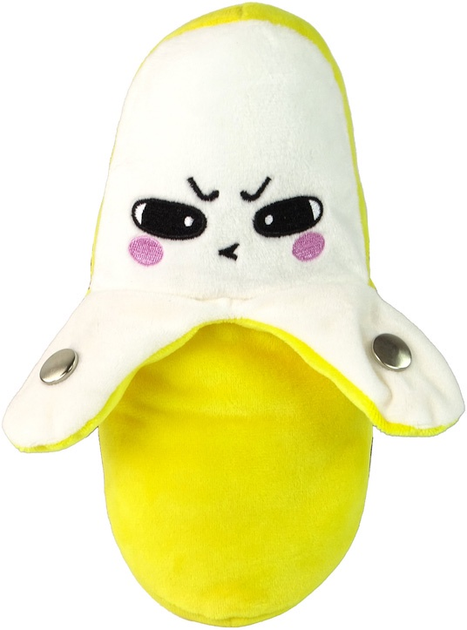 Zabawka pluszowa interaktywna LEAN Toys Banan z muzyką Żółta 15361 (5905515357470) - obraz 3