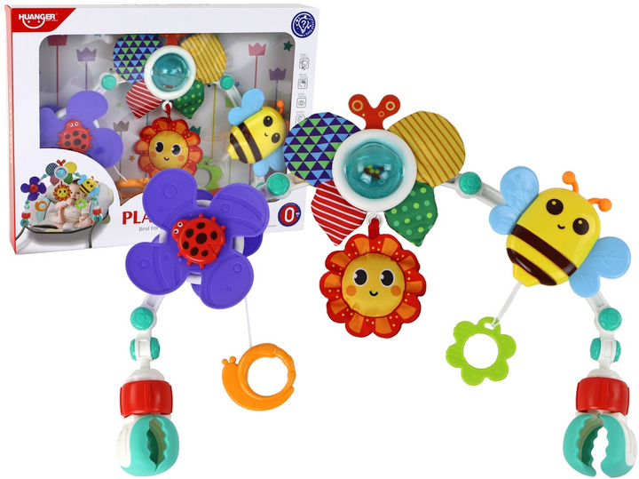 Zawieszka na łóżeczko LEAN Toys Wiosenny: zwierzęta i owady 16309 (5905679078426) - obraz 2