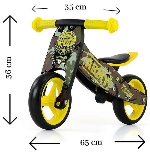 Біговел Milly Mally Jake Army (2100) (5901761123777) - зображення 4