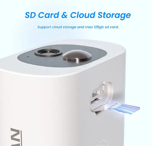 Уличная Wi-Fi IP камера ANRAN C3 2K 3MP с солнечной панелью, ночной подсветкой, датчиком движения - изображение 3