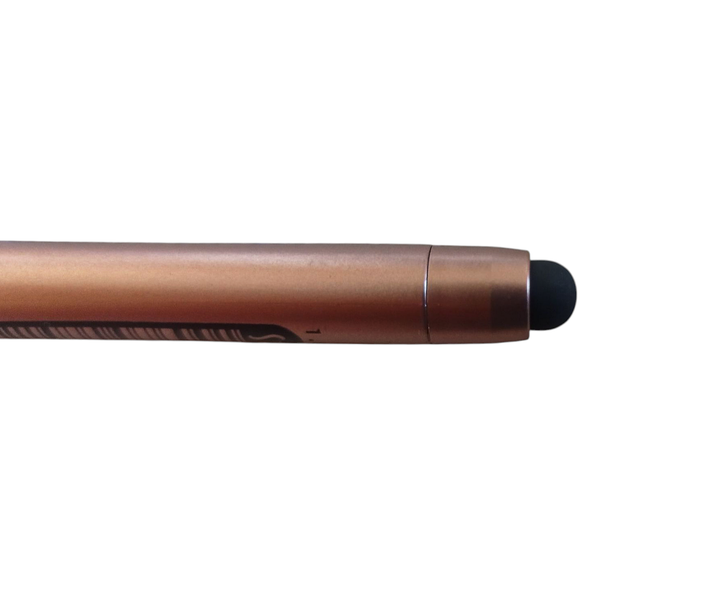 Ручка кулькова Milan Stylus Copper 1мм поворотна зі стілусом Зелений корпус (176593924) - изображение 3