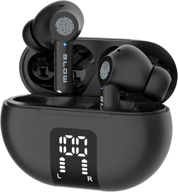 Słuchawki Blow Earbuds Pro ENC Black (32-823#) - obraz 2