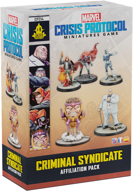 Настільна гра Atomic Mass Games Marvel: Crisis Protocol - Criminal Syndicate Affiliation Pack (англійське видання) (841333129538) - зображення 1