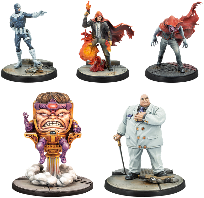 Настільна гра Atomic Mass Games Marvel: Crisis Protocol - Criminal Syndicate Affiliation Pack (англійське видання) (841333129538) - зображення 2
