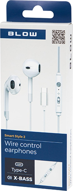Навушники Blow B-17 USB-C White (32-831#) - зображення 3