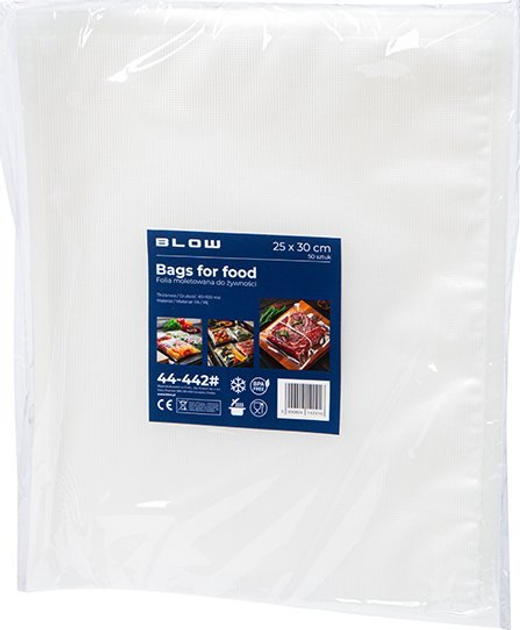 Woreczki strunowe z suwakiem Blow 25 x 30 cm 50 szt (5900804142416) - obraz 1