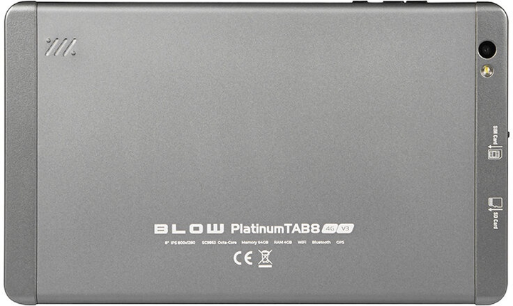 Tablet Blow PlatinumTAB8 4G V3 4/64GB + Grey (79-065#) - obraz 2