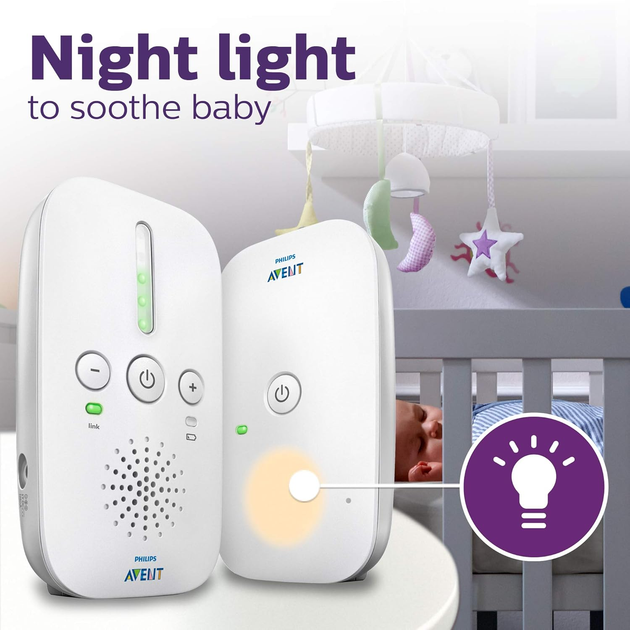 Elektroniczna niania Philips AVENT Essential SCD502/26 (8710103993728) - obraz 3