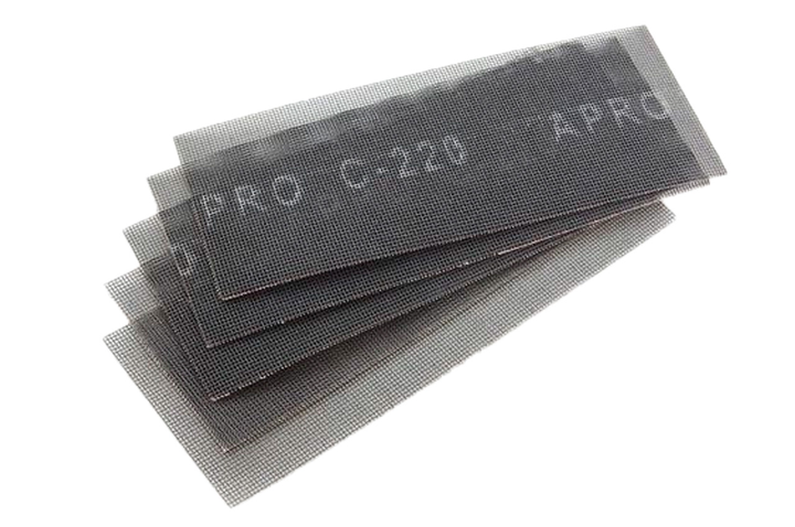 Сітка абразивна Apro 115 x 280 мм x Р220 PRO (5 шт.) (828070) - зображення 3