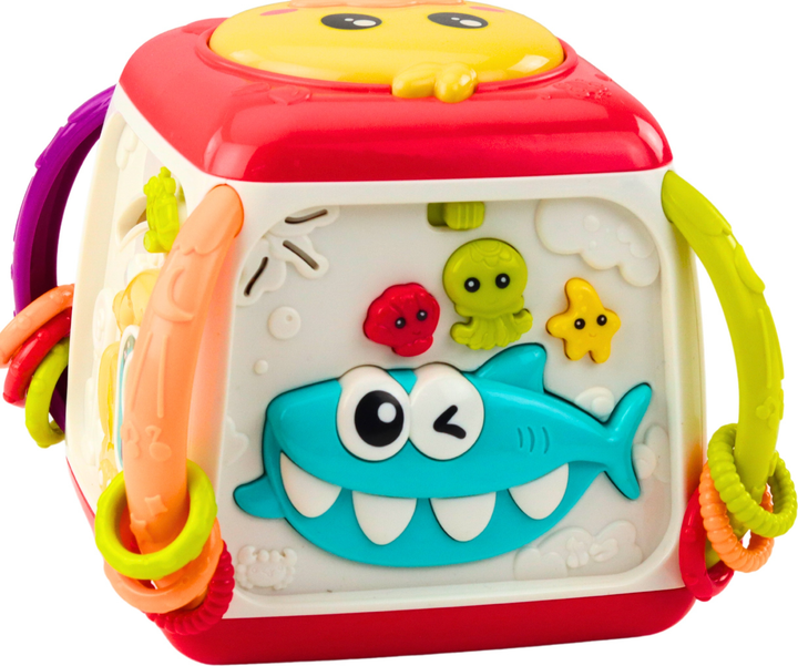 Kostka LEAN Toys Kaczuszka Kolorowa 22654 (5905991050032) - obraz 2